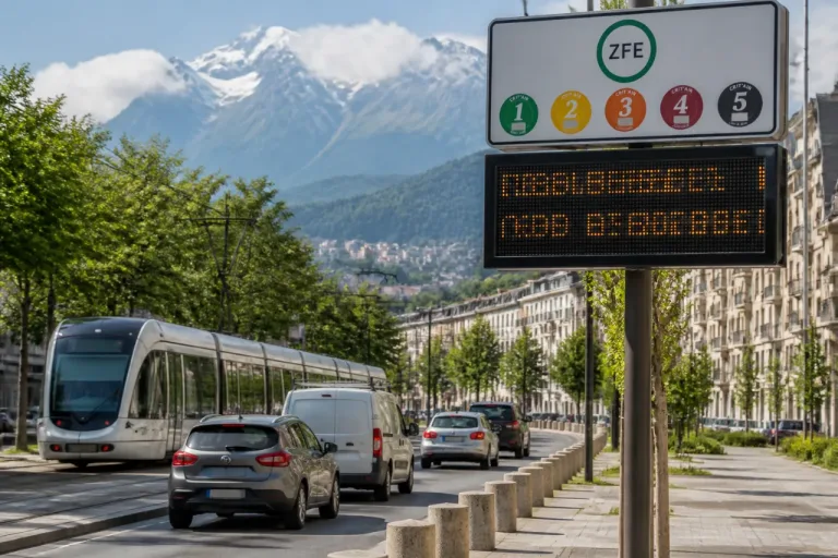 Grenoble prolonge la période sans amendes ZFE jusqu’en 2027 : ce qui change
