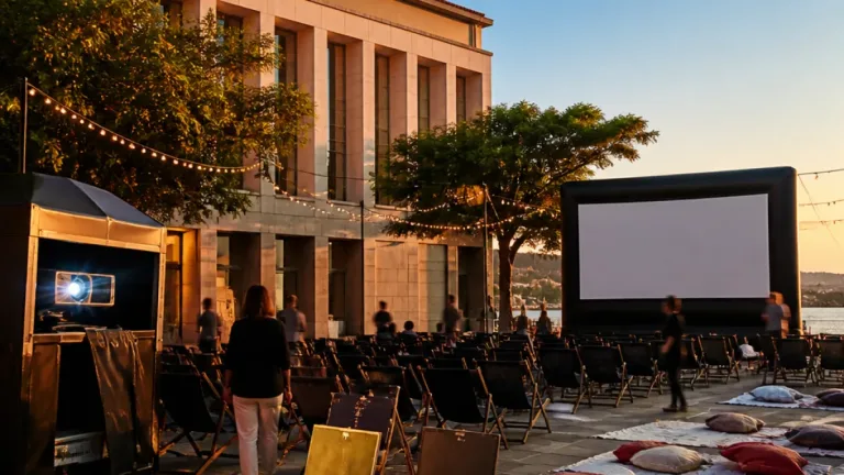 Gruissan relance le cinéma en plein air : quatre soirées hebdomadaires au Forum cet été