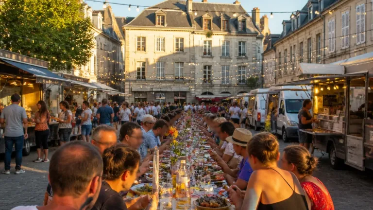 Guéret : la Place du Marché transforme centre-ville et tablées le 16 août