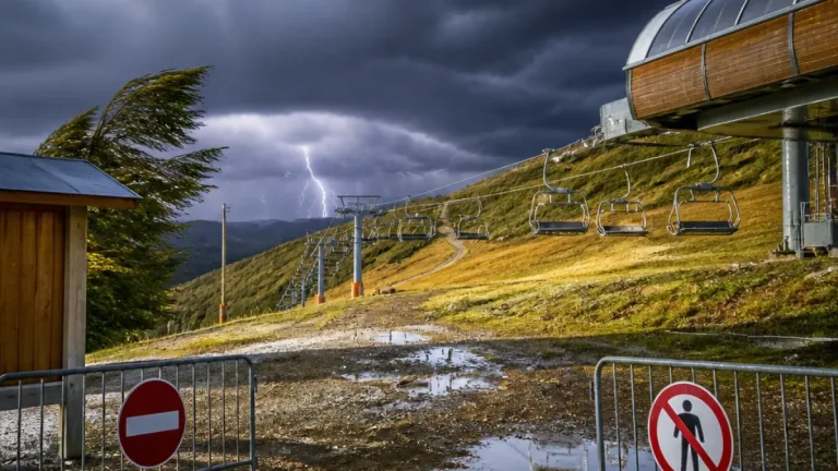 Guzet ferme ses activités ce jeudi matin en raison d'orages violents