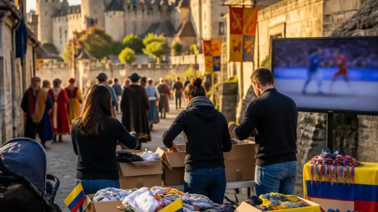 Gymnaste de 16 ans, Médiévales à Loches et un appel humanitaire : le week-end en Touraine