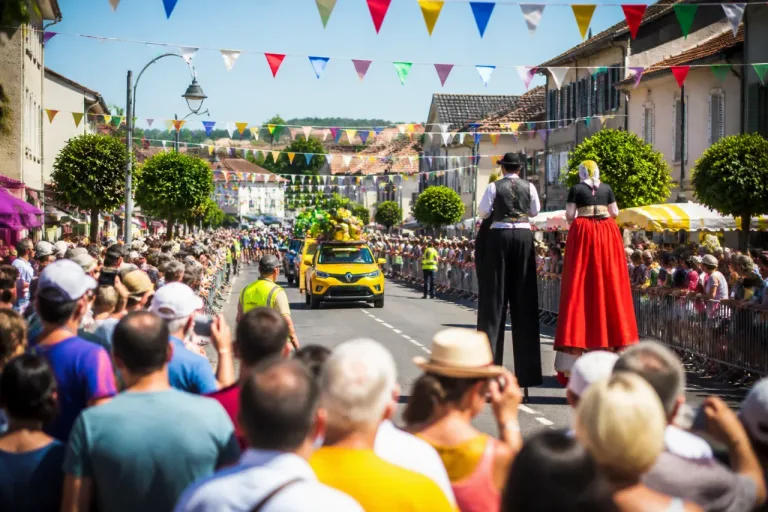 Hagetmau en fête : la 7e étape du Tour de France met les Landes en lumière