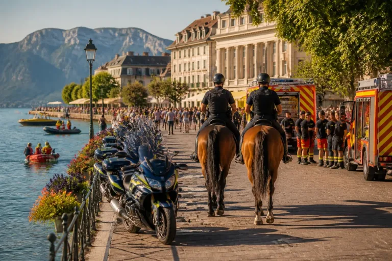 Haute-Savoie : gendarmes à cheval, CRS à moto et renforts estivaux déployés pour la saison