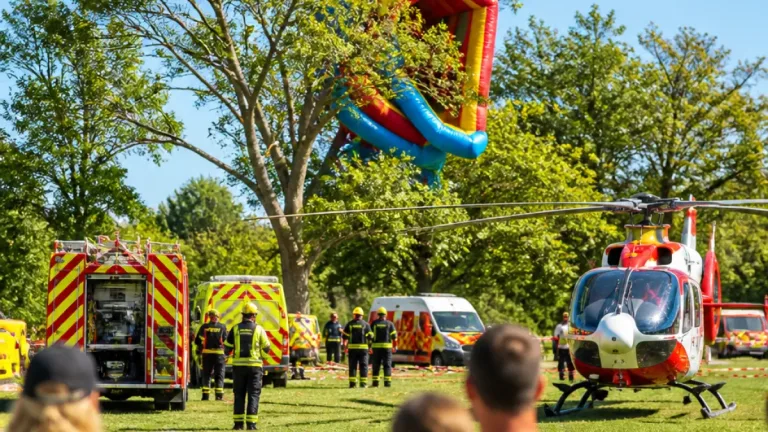 Île d’Oléron : trois enfants blessés après le décollage d’un jeu gonflable dans un parc