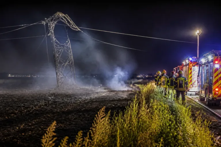 Incendie à Bain-de-Bretagne : un pylône atteint, 117 foyers privés d’électricité