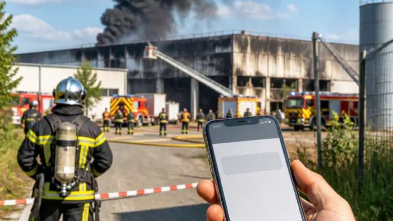 Incendie à Gandrange : le confinement levé après plusieurs heures pour 30 000 habitants
