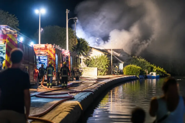 Incendie à Martigues : l'alerte levée après un feu maîtrisé en soirée