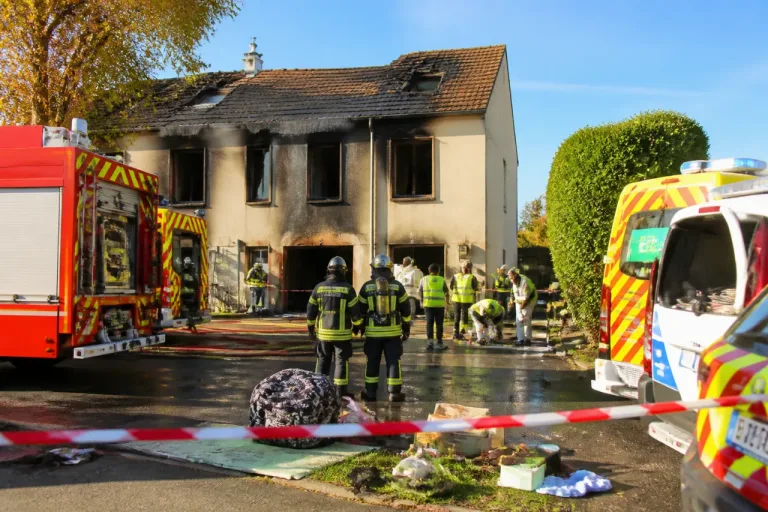 Incendie à Mayenne : six logements détruits, trois personnes examinées à l'hôpital