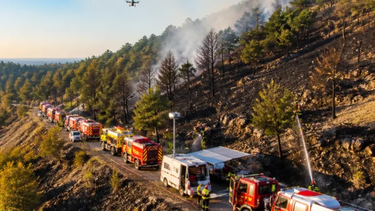 Incendie à Montirat : 5 hectares partis, 84 sapeurs-pompiers mobilisés