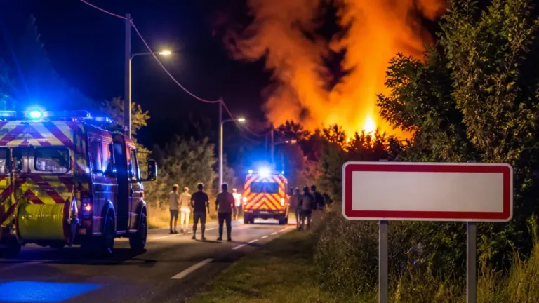 Incendie à Noailles : le feu signalé jeudi soir a été maîtrisé