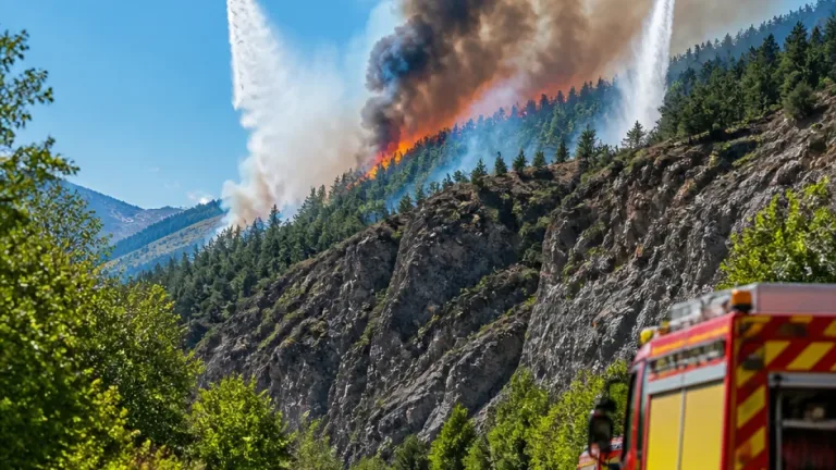 Incendie aux Écrins : près de 160 ha partis en fumée, mobilisations et évacuations
