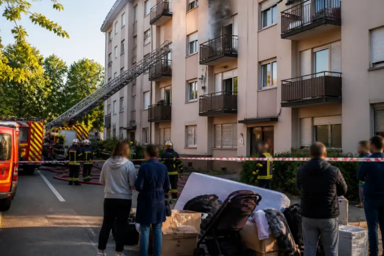 Incendie d’une batterie au lithium : un immeuble évacué à Saint-Dié, une mère et son fils relogés