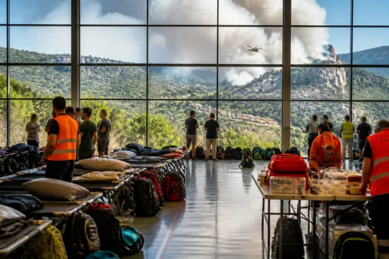 Incendie dans la Drôme : deux colonies évacuées, 2 000 hectares touchés