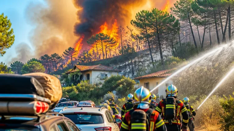 Incendie dans le bassin d'Arcachon : un brasier qui crée ses propres règles
