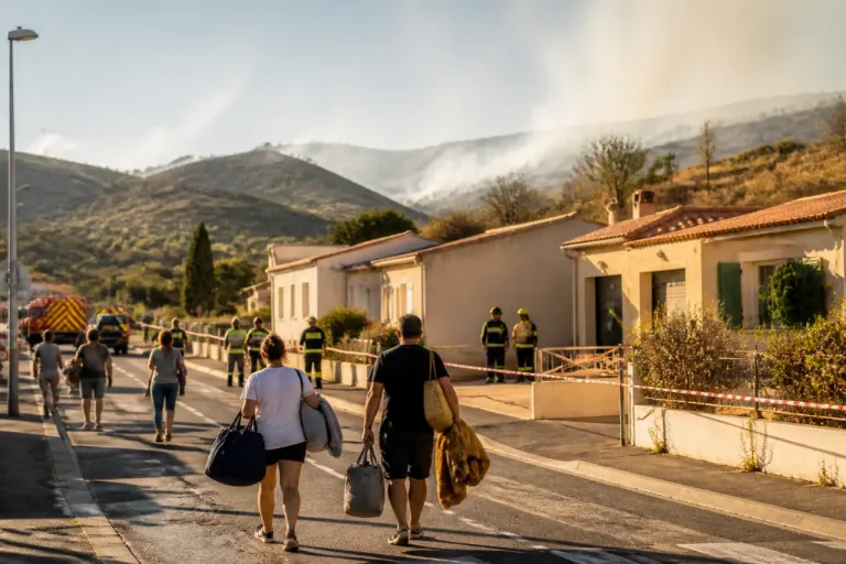 Incendie dans les Pyrénées-Orientales : six communes toujours évacuées, le retour partiel des habitants se poursuit