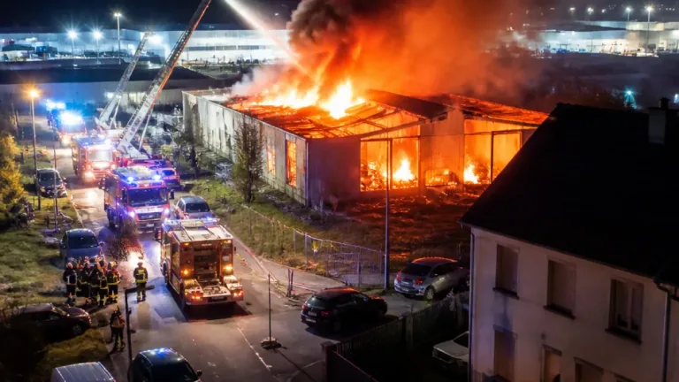 Incendie dans un entrepôt Seveso en Moselle : 30 000 habitants invités à se confiner