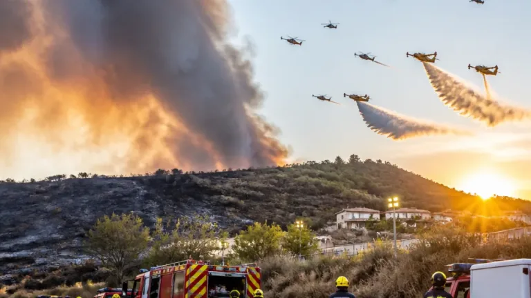 Incendie entre Ginasservis et Rians : le feu fixé après environ 30 hectares brûlés