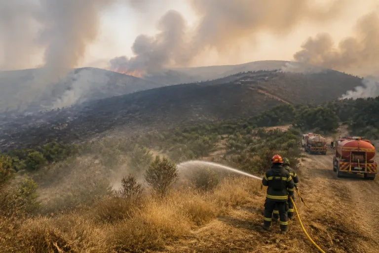 Incendie entre Hérault et Aude : tête de feu stabilisée, flancs encore actifs