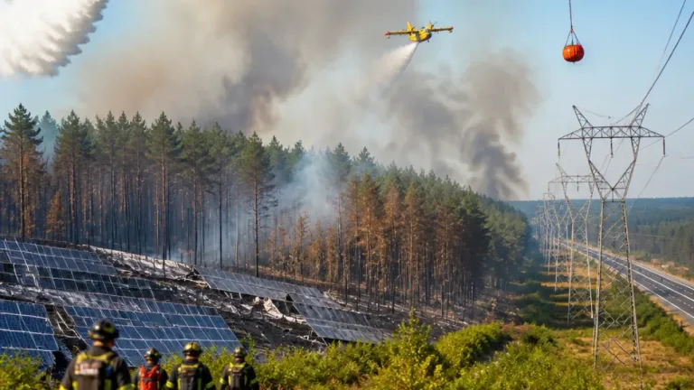 Incendie maîtrisé après 190 hectares brûlés près de Labouheyre et Lüe