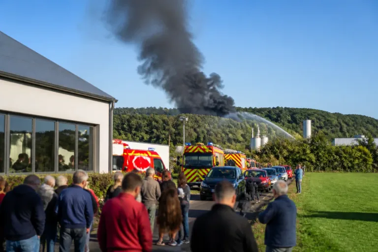 Incendie près de Bourges : le feu maîtrisé après la menace sur un site Seveso
