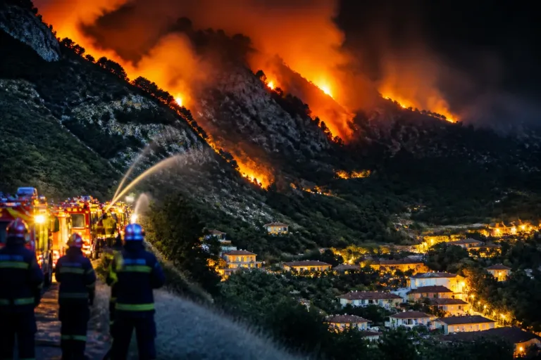 Incendie près de Die : le feu gagne légèrement, 3 000 hectares parcourus et 480 pompiers mobilisés