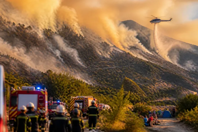 Incendie près de Die : le feu progresse légèrement, plus de 3 000 hectares parcourus