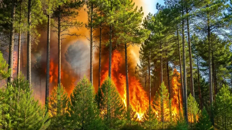 Incendie près de Vierzon : la forêt domaniale de Vouzeron touchée, une centaine de pompiers engagés