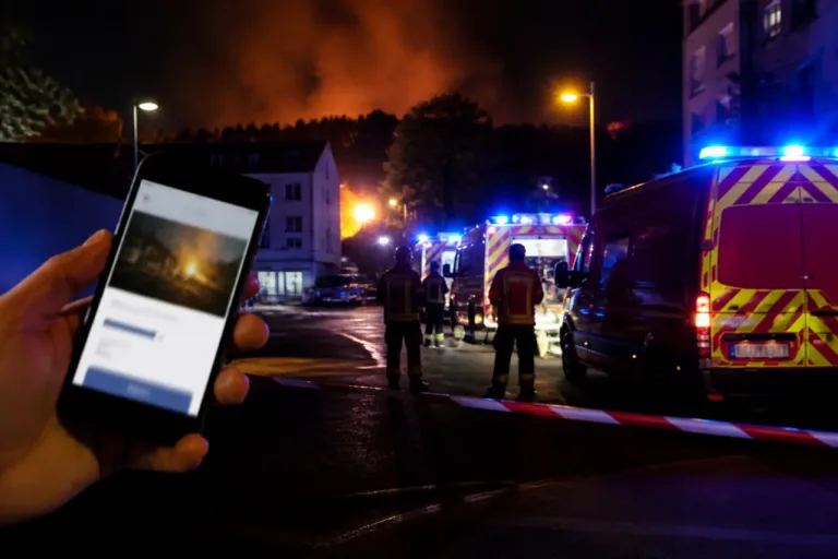 Incendie signalé à Saint-Étienne : intervention en cours, vigilence recommandée