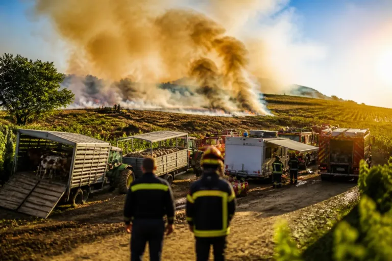 Incendies en Côte-d'Or : plusieurs foyers actifs, près de 200 animaux évacués