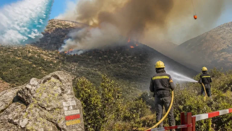 Incendies en Haute-Corse : fronts actifs à Corte et Albertacce, accès restreints en Balagne