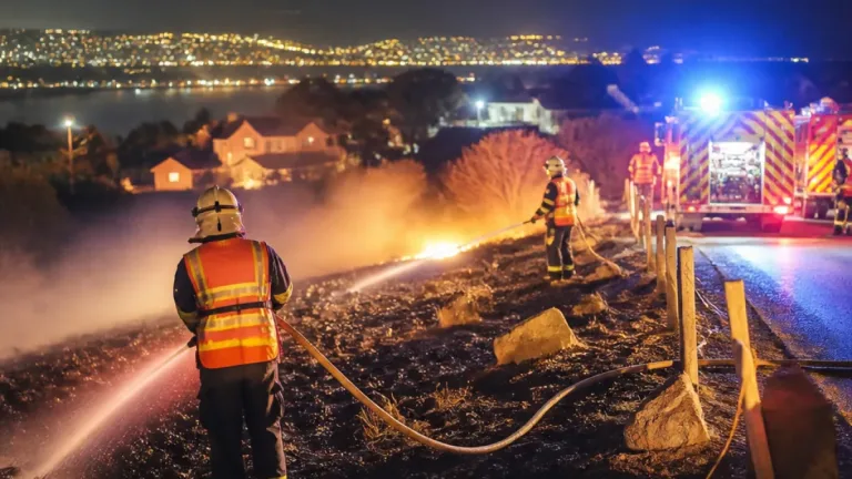 Incendies près de Saint-Brieuc : 4 000 m² de landes partis en fumée, la piste criminelle privilégiée