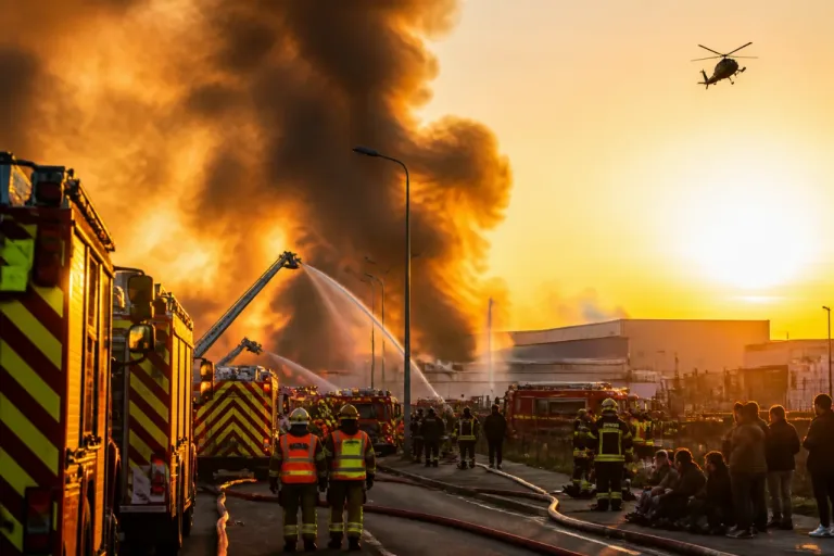 Incendies simultanés dans le Loir‑et‑Cher : évacuations à Fresnes, 250 pompiers mobilisés