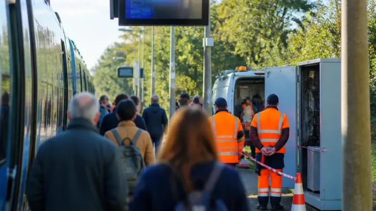 Incident technique à Écommoy : perturbations et retards sur la ligne Le Mans–Château‑du‑Loir