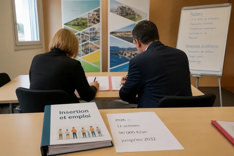 Insertion et emploi: Loire Forez et Forez-Est prolongent leur alliance jusqu’en 2032