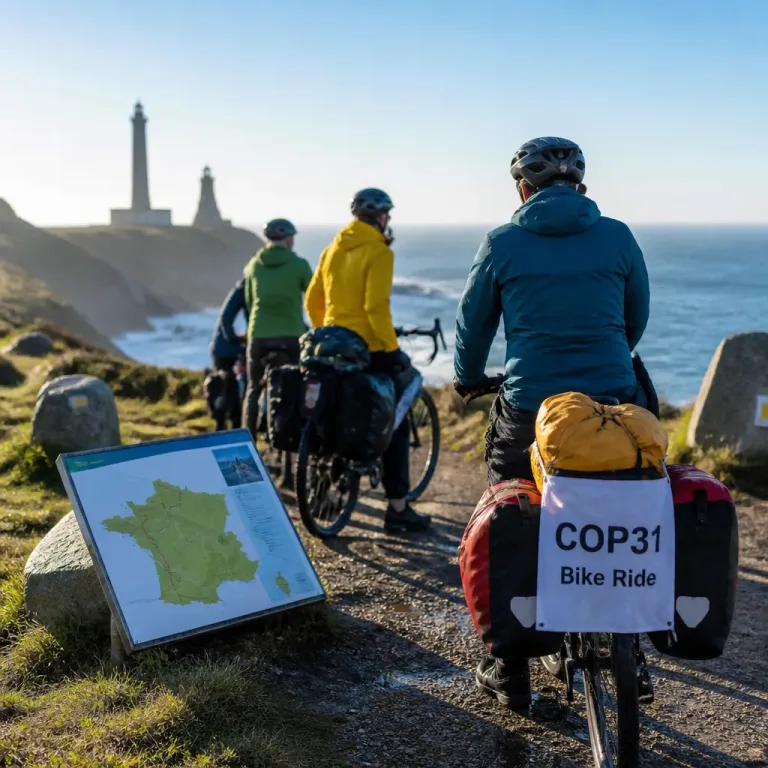 Une Finistérienne lancera le tronçon breton de la "COP 31 Bike Ride" : 380 km à vélo vers Nantes