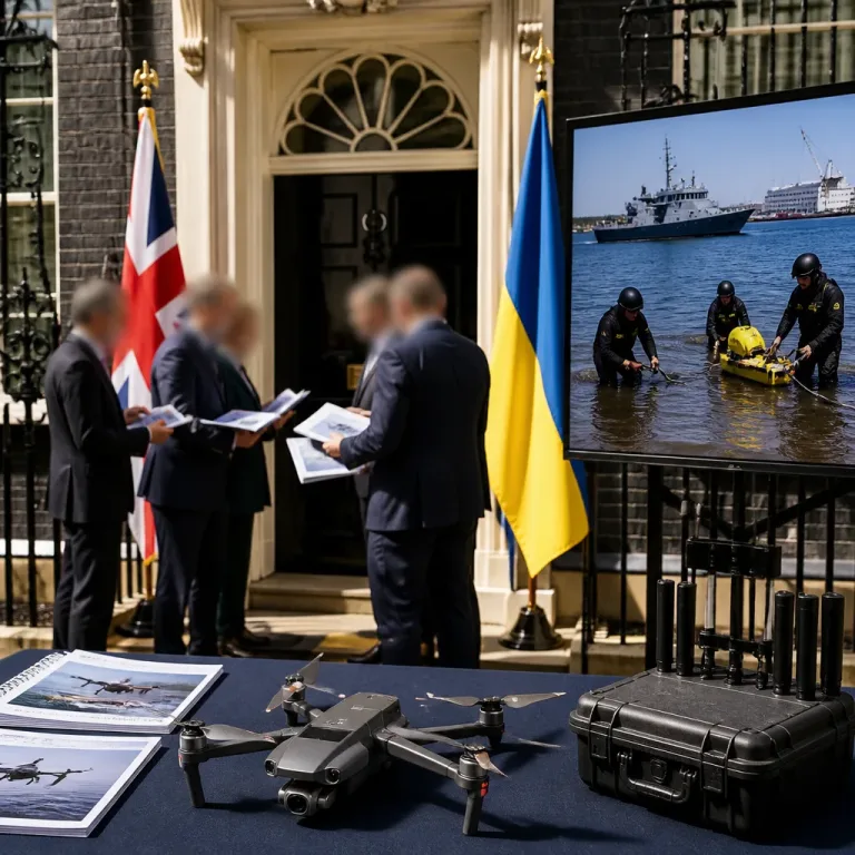 Zelensky à Londres : le Royaume‑Uni affirme un « soutien indéfectible » et négocie sur les drones