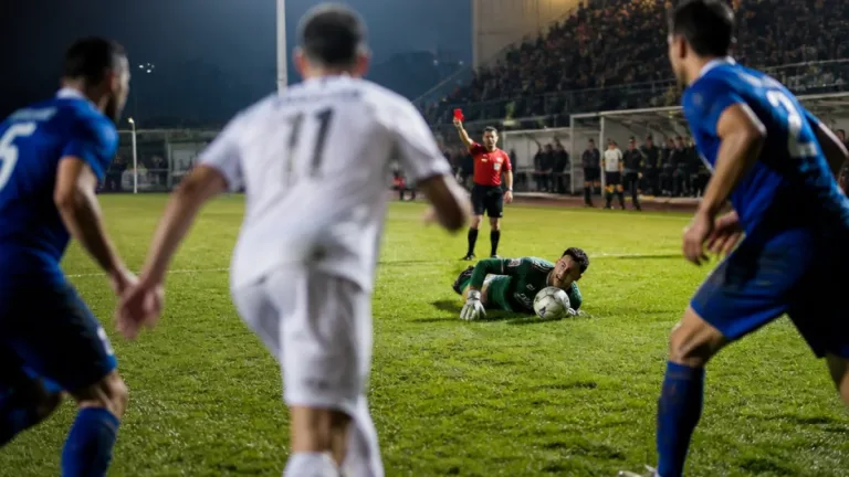 Istres arrache un point à Limonest (1-1) malgré l’expulsion et un penalty