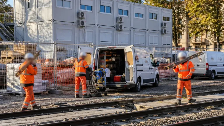 Ivry-sur-Seine : un bâtiment modulaire pour accueillir des agents d'entretien des voies dès novembre