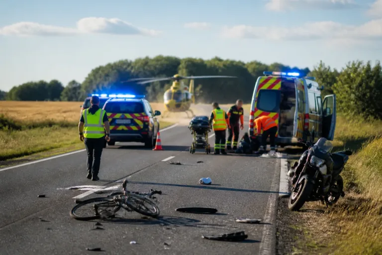 Journée noire sur les routes de la Dordogne : une quinzaine d'accidents et plusieurs blessés graves