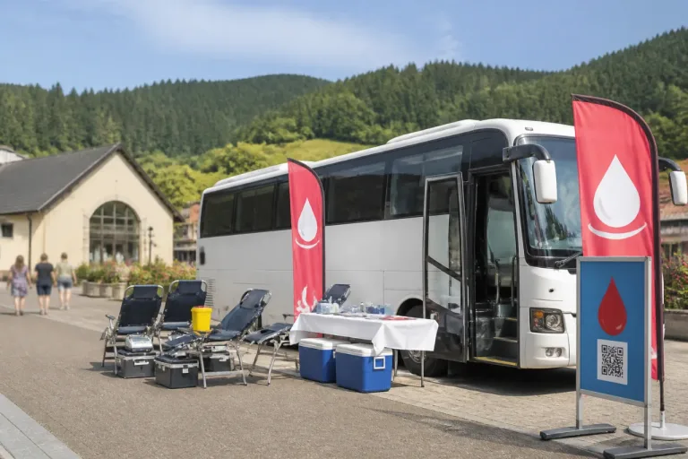 Juillet dans les Vosges : l’EFS déploie un large calendrier de collectes de sang