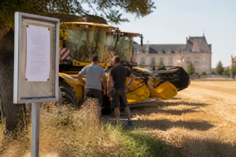 L’Aube interdit les moissons de 13h à 18h après plusieurs jours de feux de champs