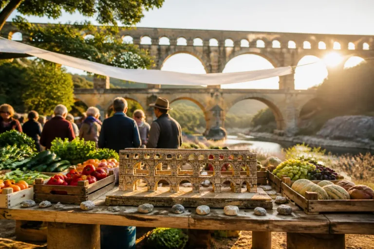 La Banque Alimentaire du Gard lance « Le Pont de la Solidarité » au Pont du Gard