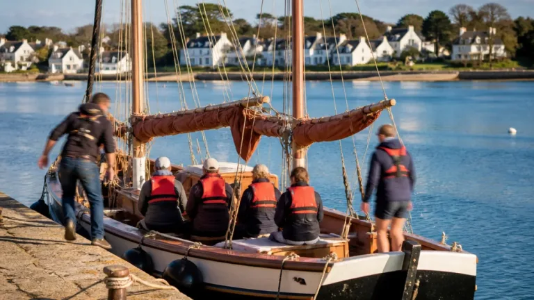 La Croix-Rouge de Séné emmène cinq personnes sans-abri en mer dans le Golfe du Morbihan