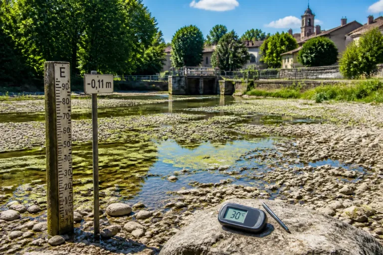 La Gartempe en voie d'asphyxie : débits bas, températures élevées et gestion contestée
