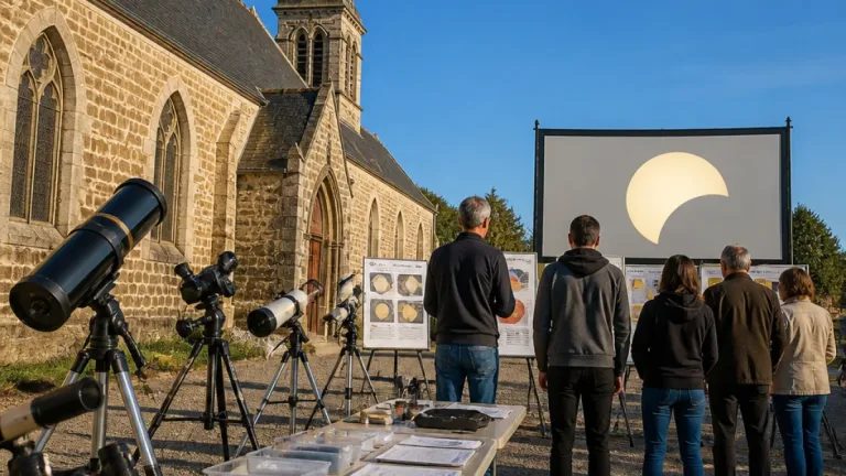La Méaugon se prépare à l’éclipse partielle du 12 août : ateliers et observations publiques