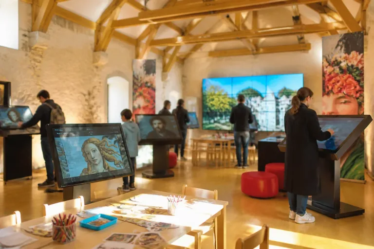 La Micro-Folie s'installe à Treize-Vents pour proposer 6 000 œuvres en accès libre