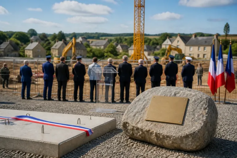 La nouvelle gendarmerie de Bais lancée : chantier enclenché, livraison fin 2027