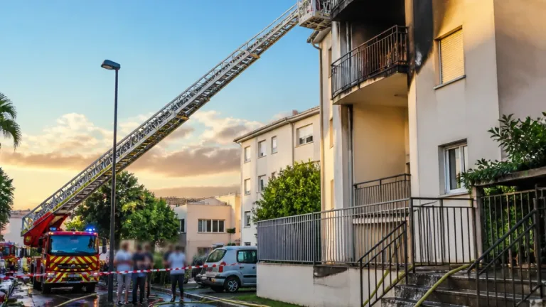 La Possession : incendie à la résidence Orion, l'appartement ravagé mais pas de victimes