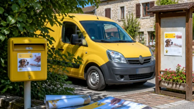 La Poste lance en Côte-d'Or une campagne estivale pour prévenir les morsures de chiens contre les facteurs