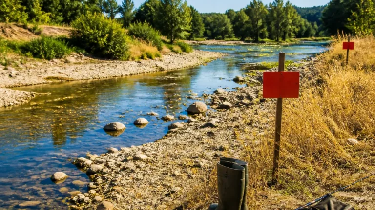 La préfecture suspend la pêche sur plusieurs cours d'eau de la Creuse pour protéger les poissons